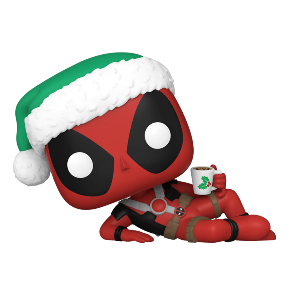 Funko Marvel Comics Deadpool Lounging Holiday Pop! Vinyl Figure Collectible