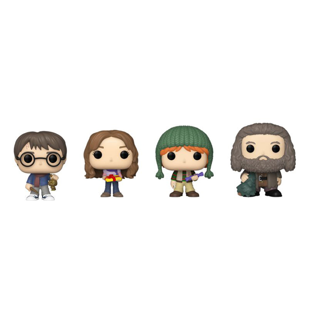Funko Harry Potter Tree Holiday Pocket Pop! Vinyl Figures 4-Pack Collectible
