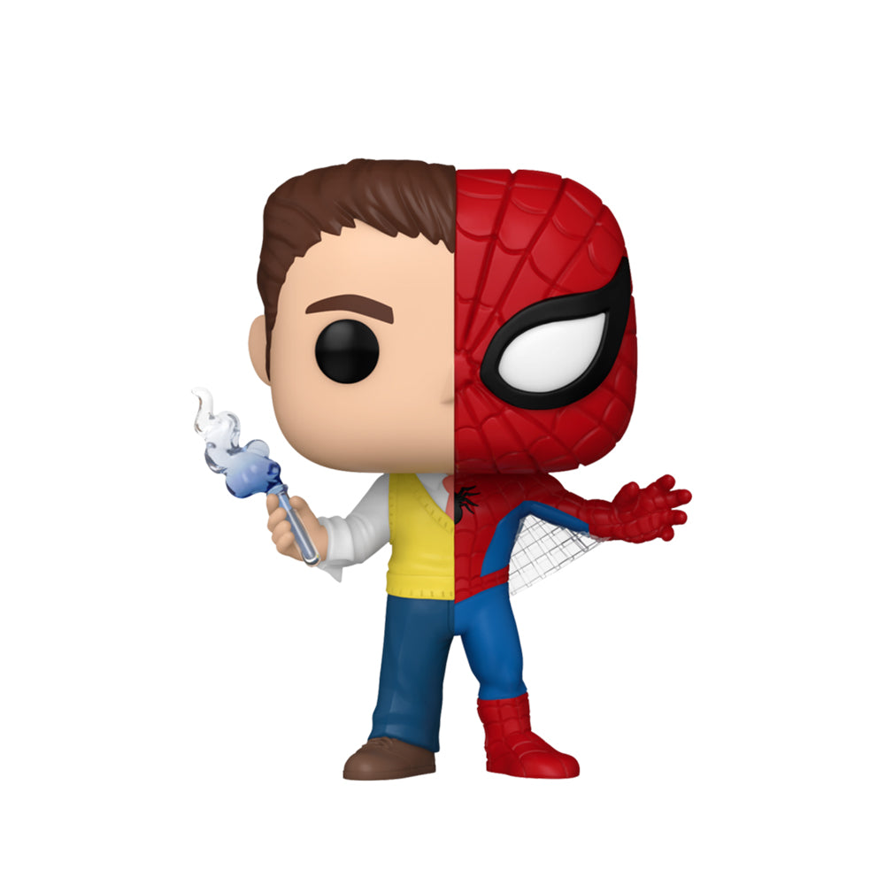 Funko Marvel Spider-Man/Peter Parker Split Pop! Vinyl Figure Collectible