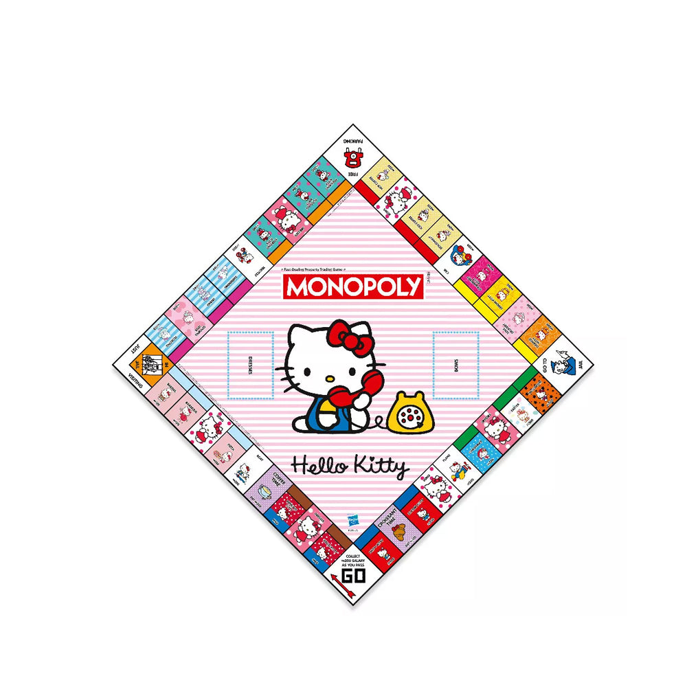 Winning Moves Monopoly Hello Kitty Edition Board Game