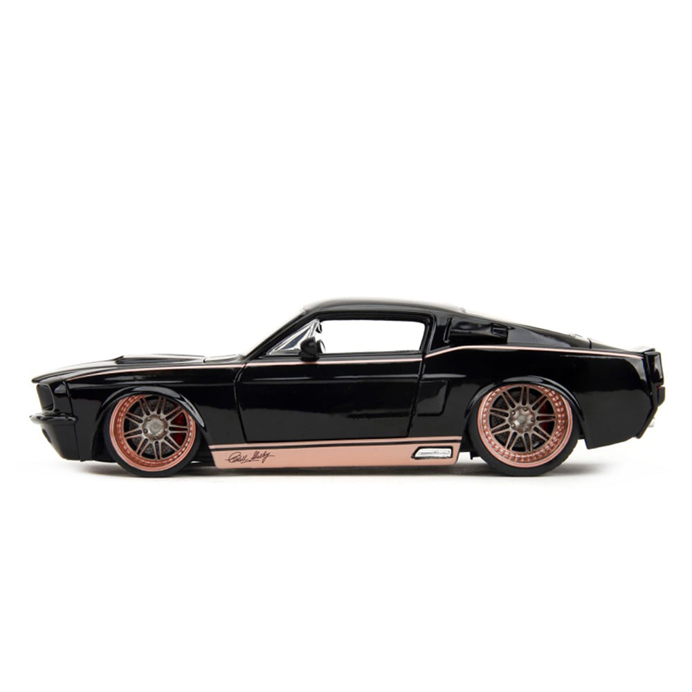 Jada 1:24 Scale Pink Slips 1967 Ford Mustang Shelby GT500 Diecast Car Model