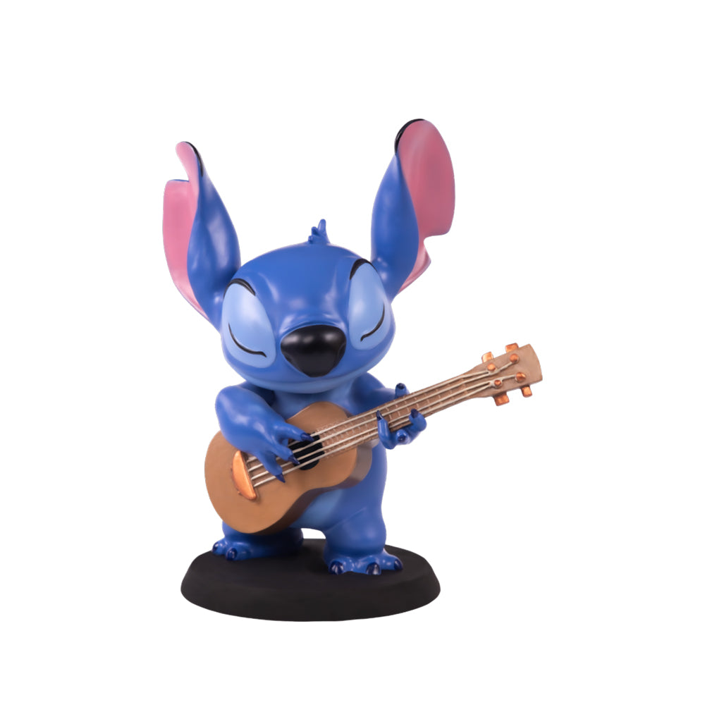Ikon Collectables Lilo And Stitch Stich With Guitar Resin Statue Collectible