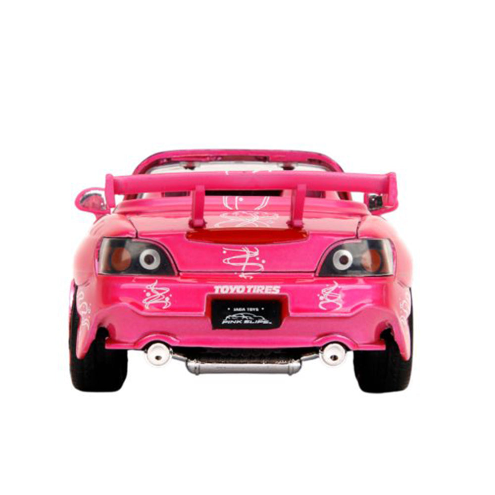 Jada 1:24 Scale Pink Slips Suki's Honda S2000 Pink Diecast Car Model