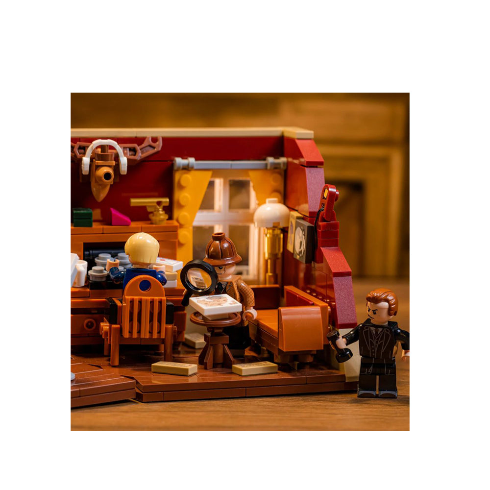 Pantasy Sherlock Holmes 221B Baker Street Building Block Construction DIY Kit