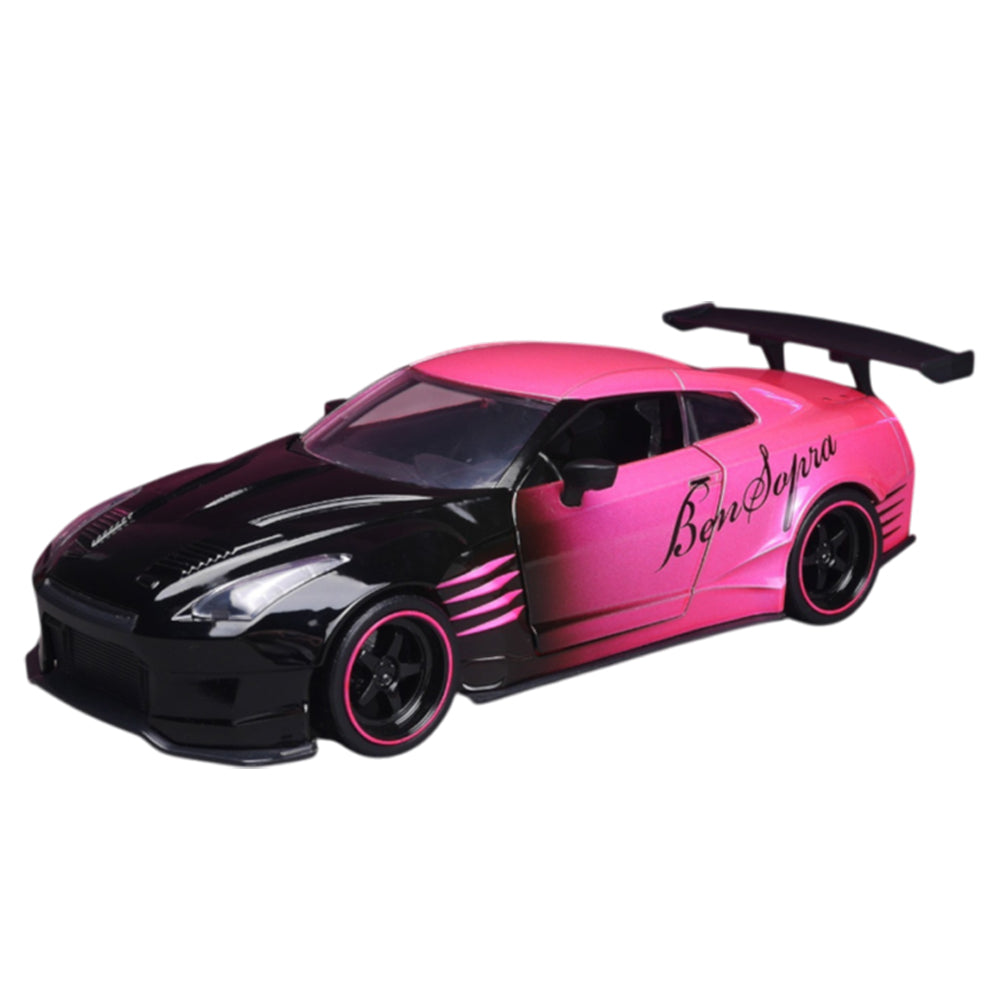 Jada 1:24 Scale Pink Slips 2009 Nissan GTR Ben Sopra Diecast Car Model