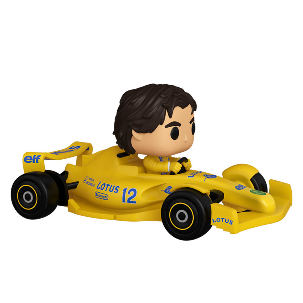 Funko Formula 1 Ayrton Senna With Lotus Race Car Pop! Rides #314 Vinyl Figure