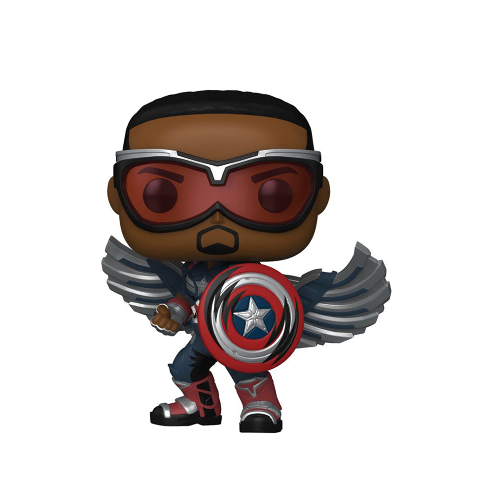 Funko Marvel Captain America Brave New World Captain America Deco Pop! Figure