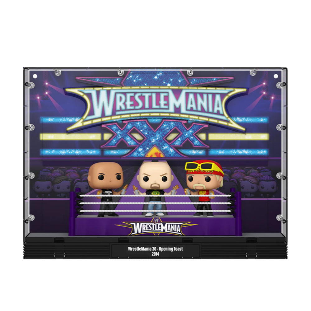 Funko WWE WrestleMania 30 Opening Toast Pop! Moment Deluxe Vinyl Figure