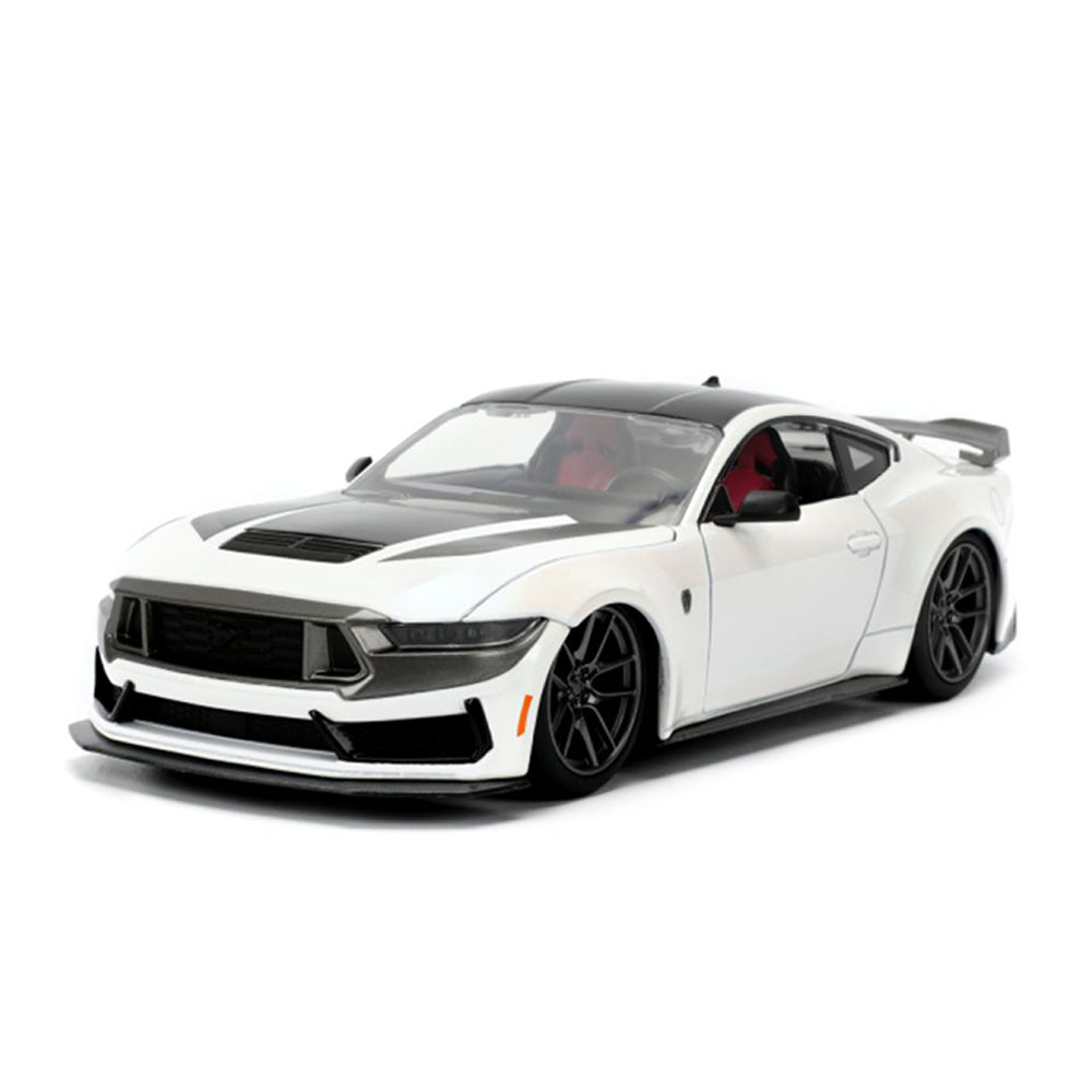 Jada 1:24 Scale Pink Slips 2024 Ford Mustang Dark Horse Edition Diecast Model