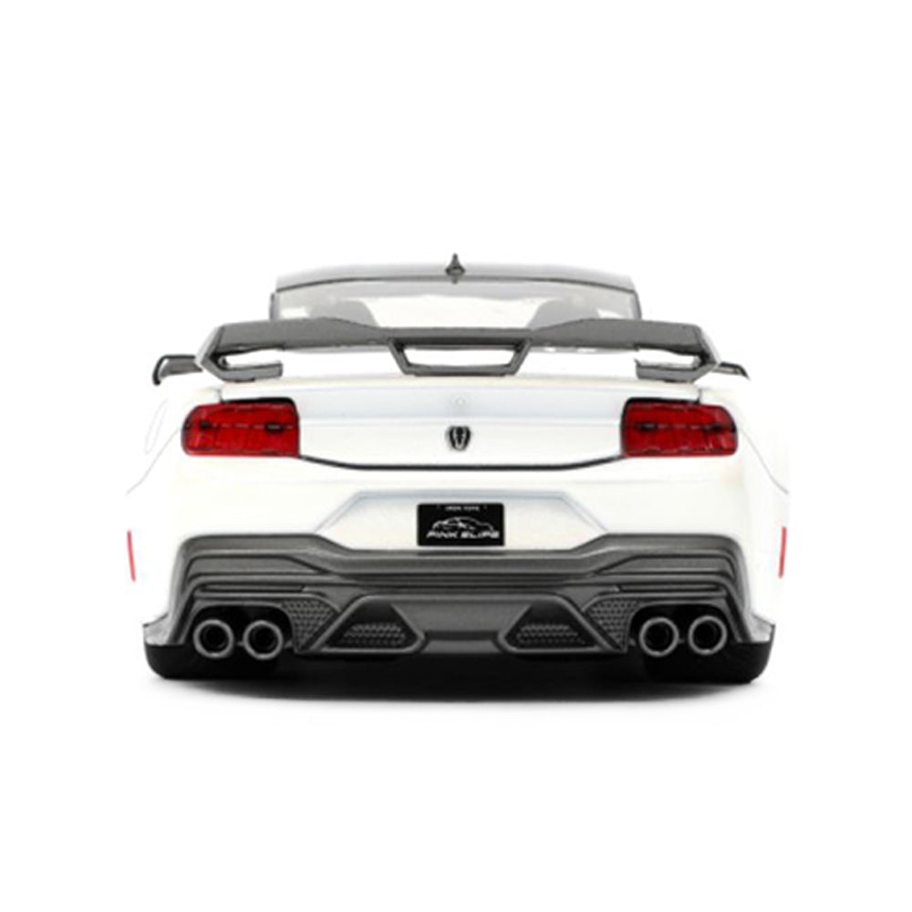 Jada 1:24 Scale Pink Slips 2024 Ford Mustang Dark Horse Edition Diecast Model