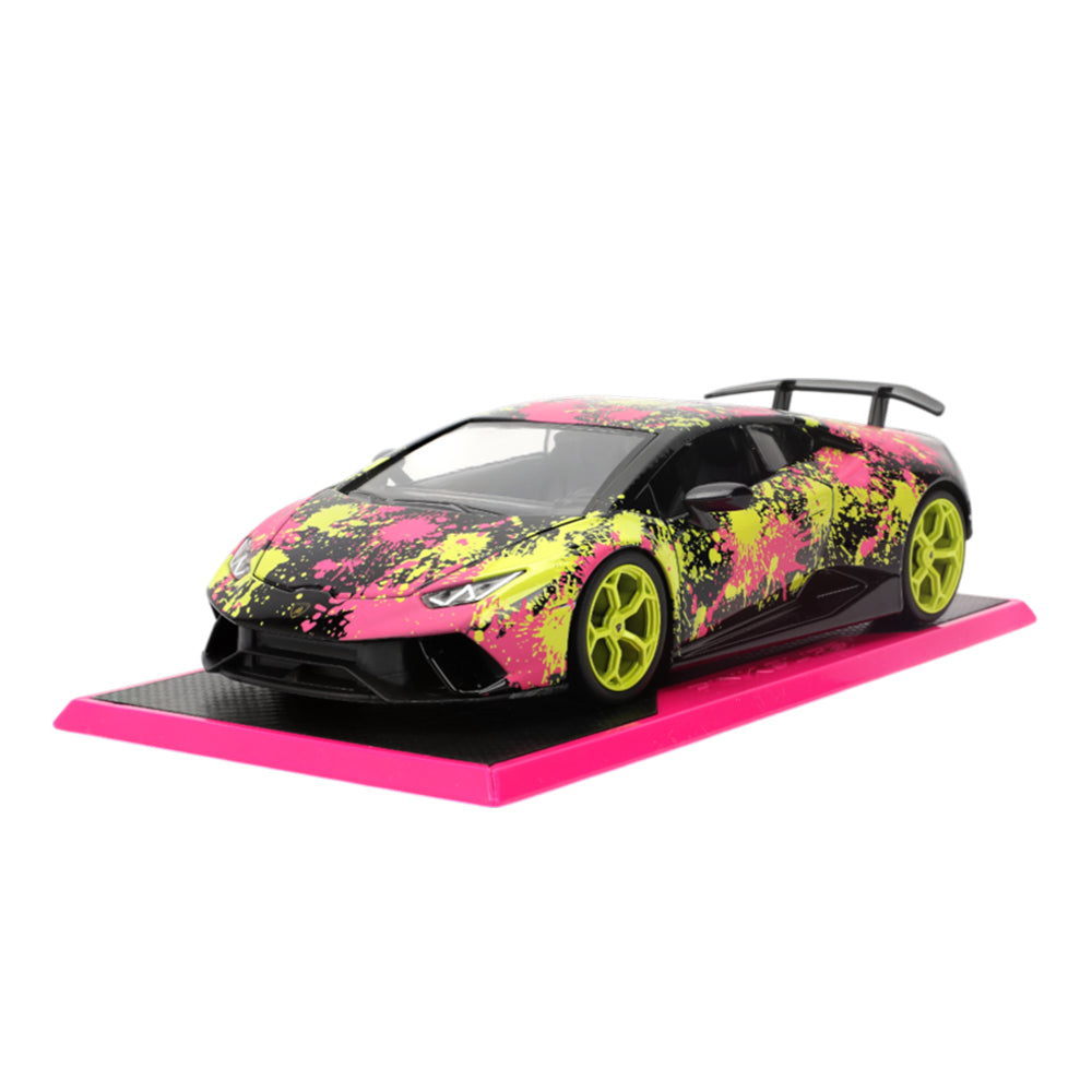 Jada 1:24 Scale Pink Slips Lamborghini Huracan Performante Diecast Car Model