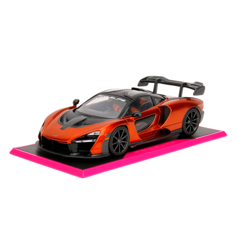 Jada 1:24 Scale Pink Slips McLaren Senna Diecast Car Model