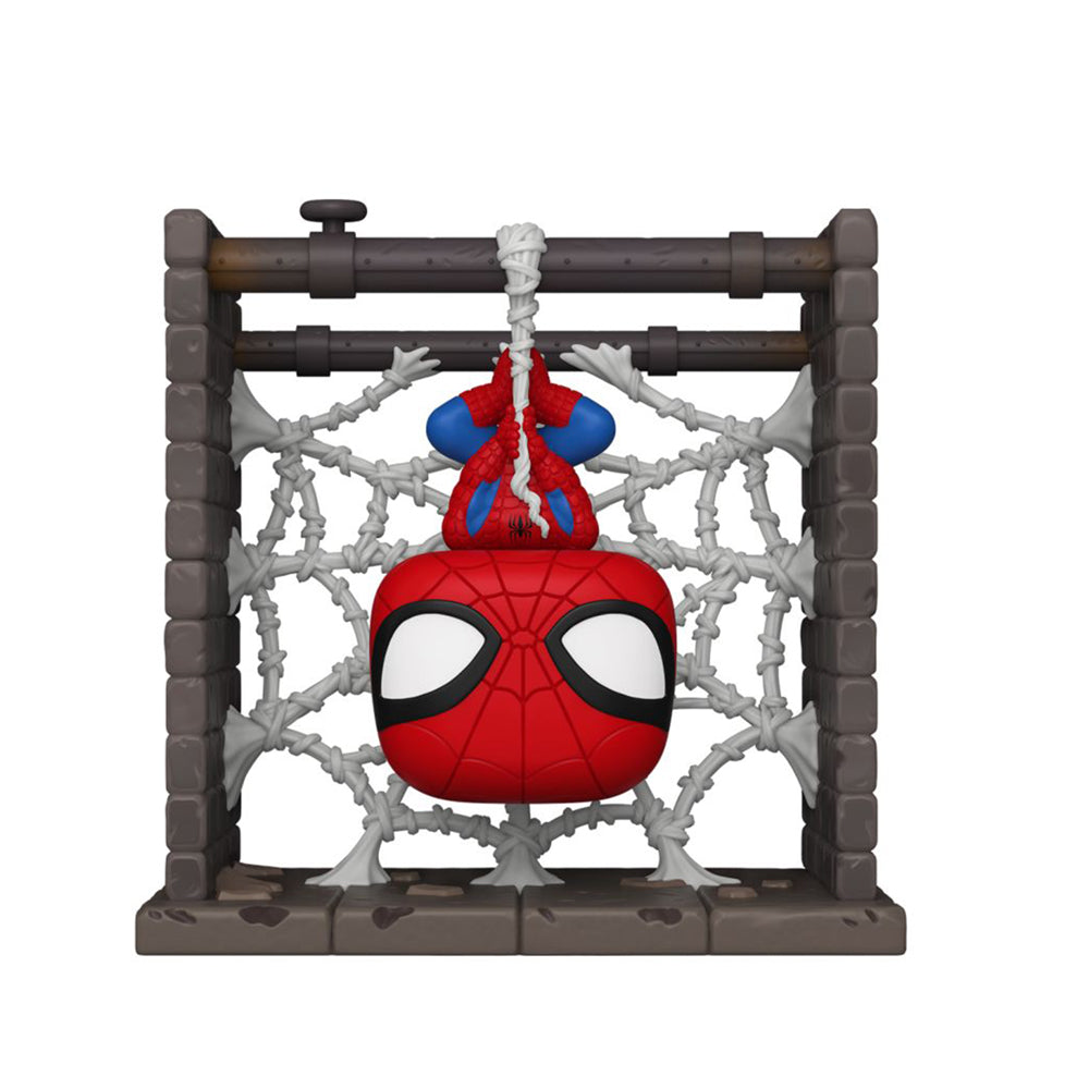 Funko Marvel Comics Spider-Man In Webs Pop! Deluxe Vinyl Figure Collectible