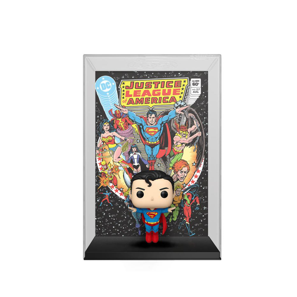 Funko Superman Justice League Of America #217 Pop! Comic Cover Vinyl Figure