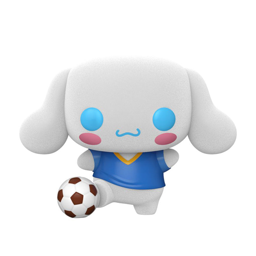 Funko Sanrio Cinnamoroll With Soccer Ball Flocked Pop! Vinyl Figure Collectible