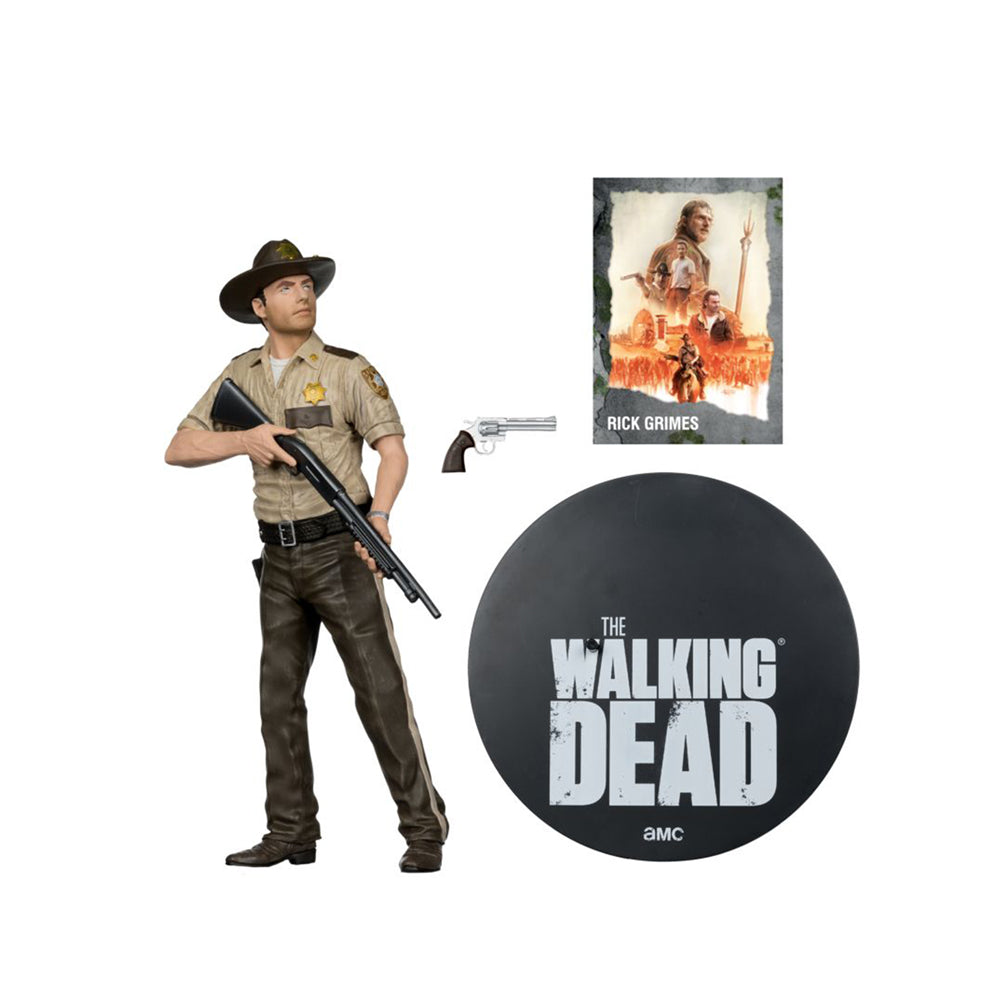 McFarlane The Walking Dead 1:8 Scale Rick Grimes Season 1 Posed Figure