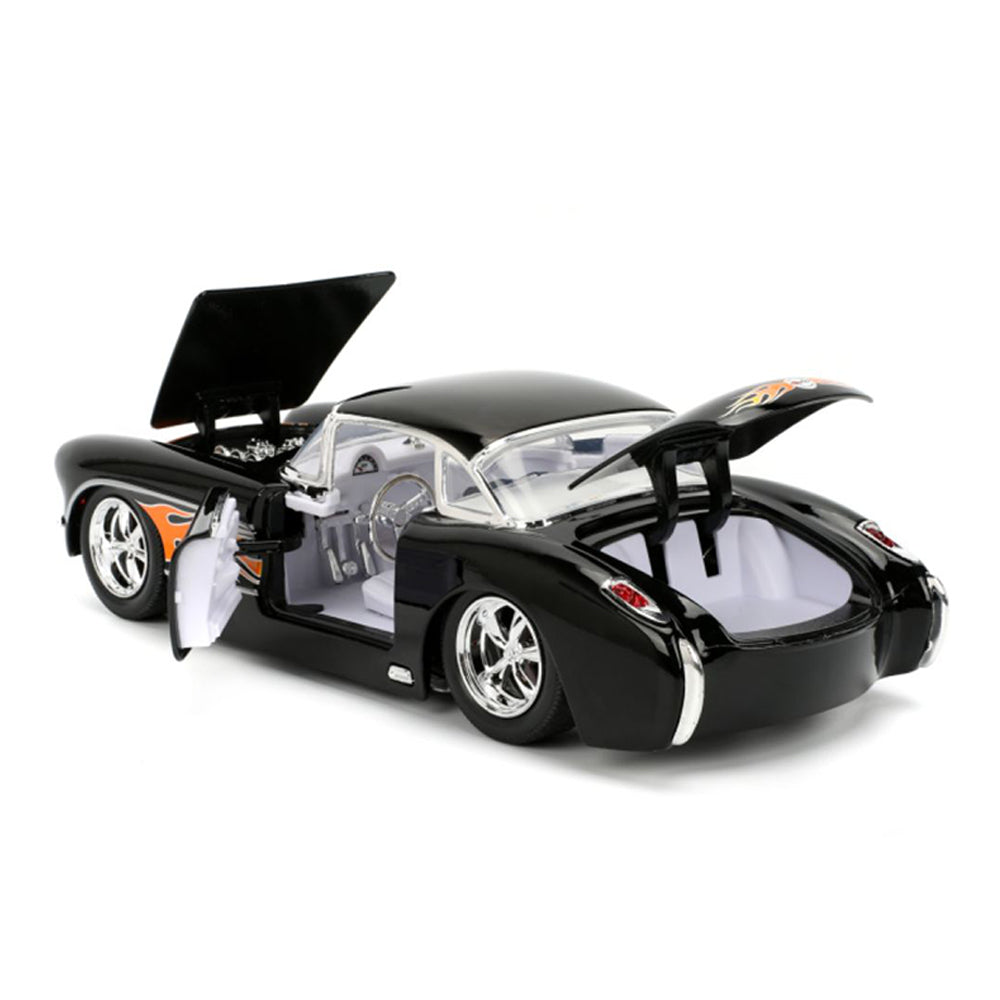 Jada 1:24 Scale Big Time Muscle 1957 Chevrolet Corvette Diecast Vehicle
