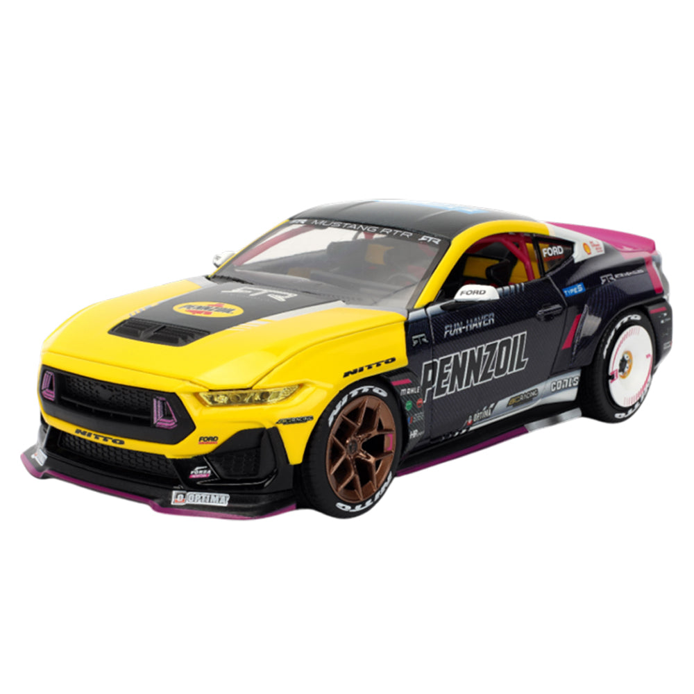 Jada 1:24 Scale Big Time Muscle Ben Hobson 2024 Ford Mustang RTR Diecast Car