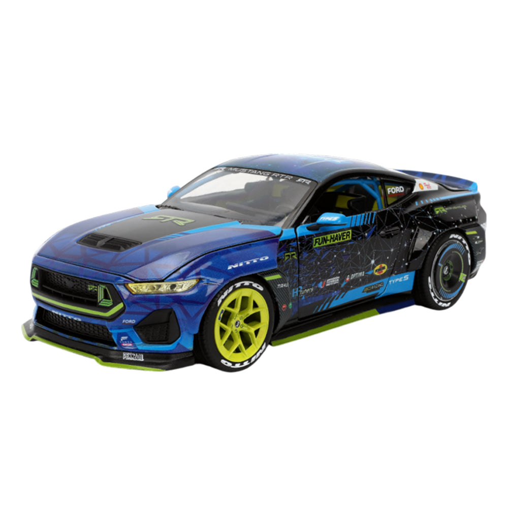 Jada 1:24 Big Time Muscle Vaughn Gittin Jr 2024 Ford Mustang RTR Diecast Car