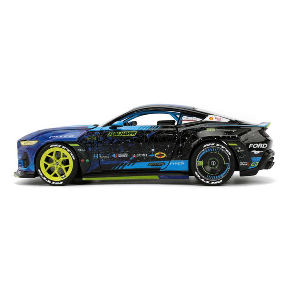 Jada 1:24 Big Time Muscle Vaughn Gittin Jr 2024 Ford Mustang RTR Diecast Car