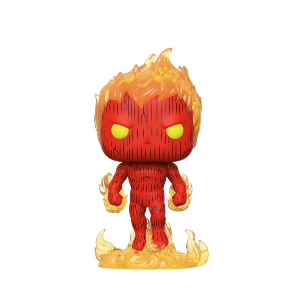 Funko Fantastic Four Comics Human Torch Pop! Vinyl Figure Collectible