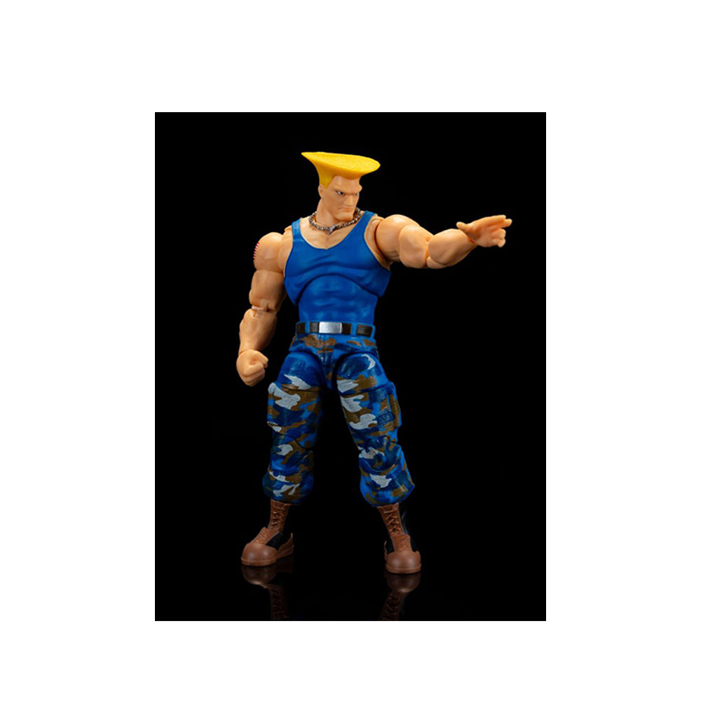 Jada Street Fighter II The Final Challengers 6'' Guile Player 2 Figure Toy