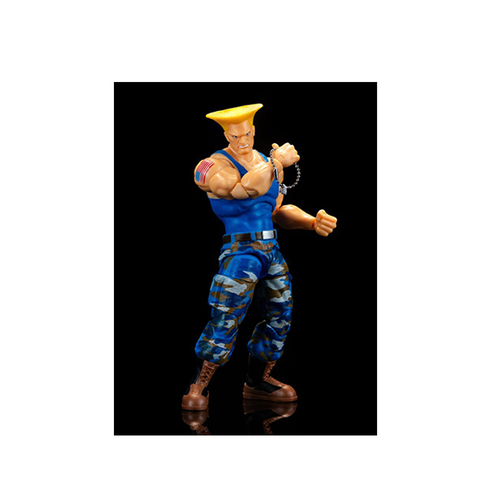 Jada Street Fighter II The Final Challengers 6'' Guile Player 2 Figure Toy