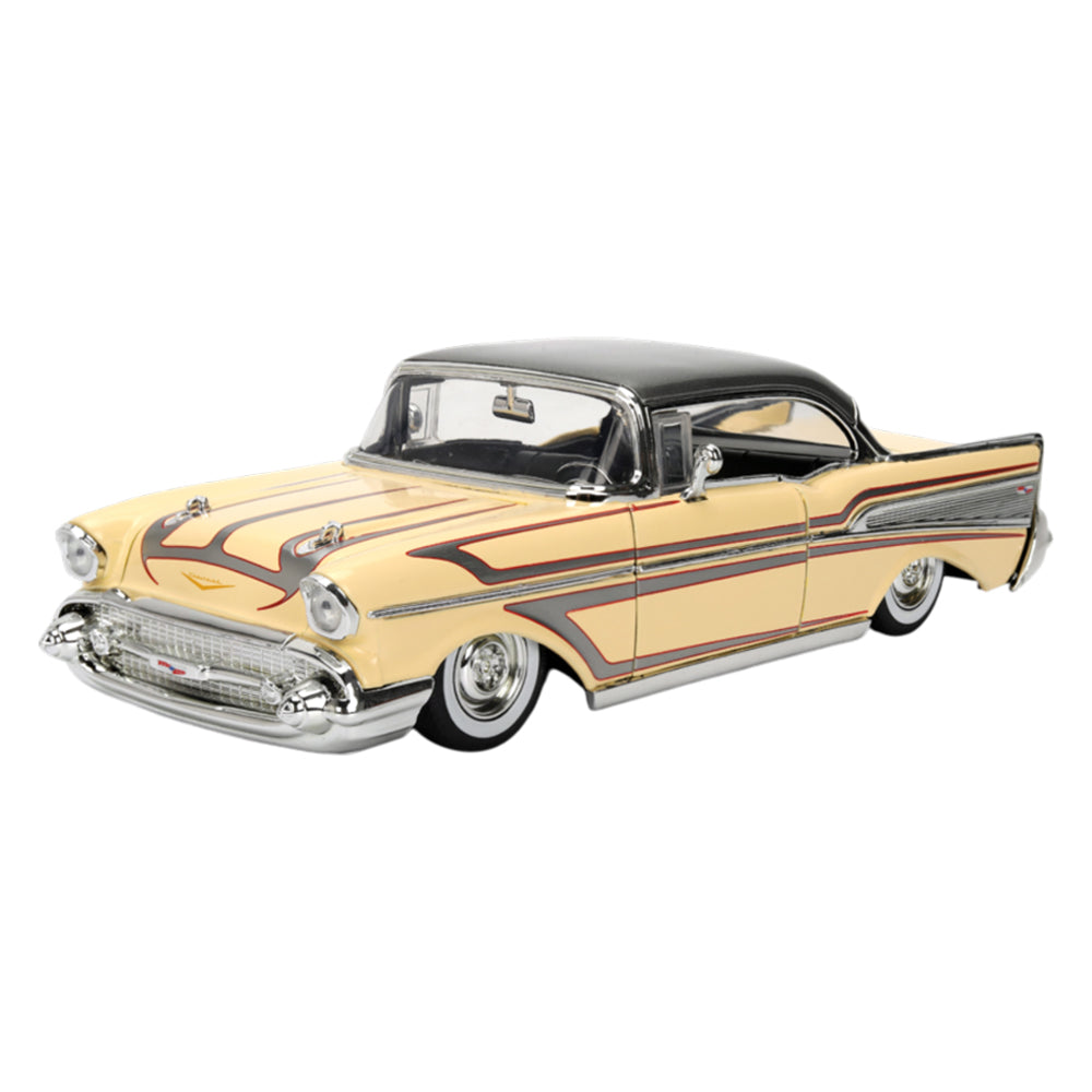 Jada 1:24 Scale Big Time Muscle 1957 Chevrolet Bel Air Diecast Car Model