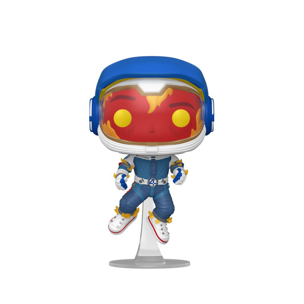 Funko Fantastic Four 2025 Human Torch In Space Suit Pop! Figure Collectible