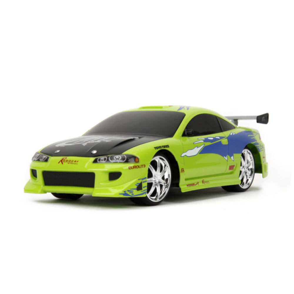 Jada 1:16 Scale Fast & Furious 1995 Mitsubishi Eclipse Remote Control Car Model