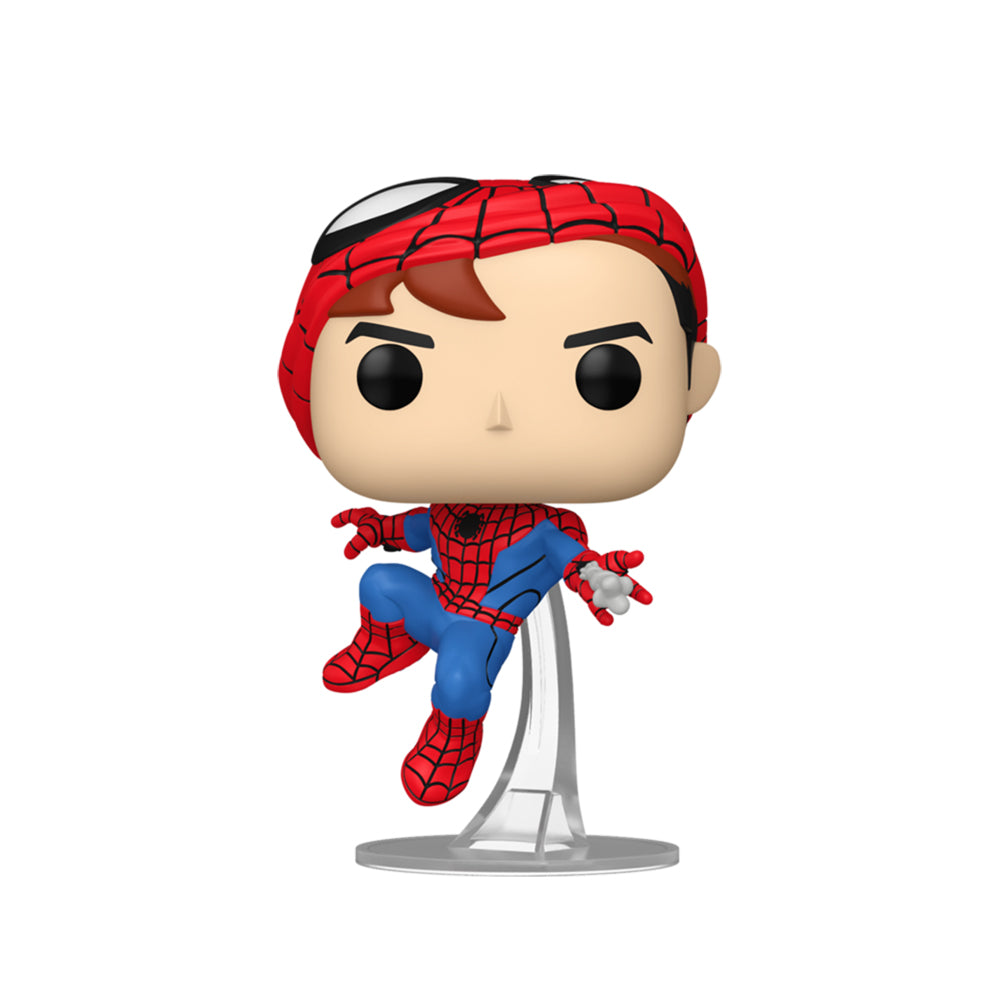 Funko Friendly Neighborhood Spider-Man Spider-Man Mask Up Pop! Figure Model