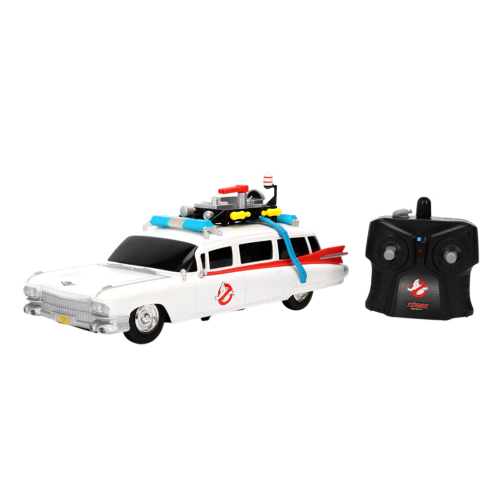 Jada 1:16 Scale Hollywood Rides Ghostbusters Ecto-1 Remote Control Vehicle Model