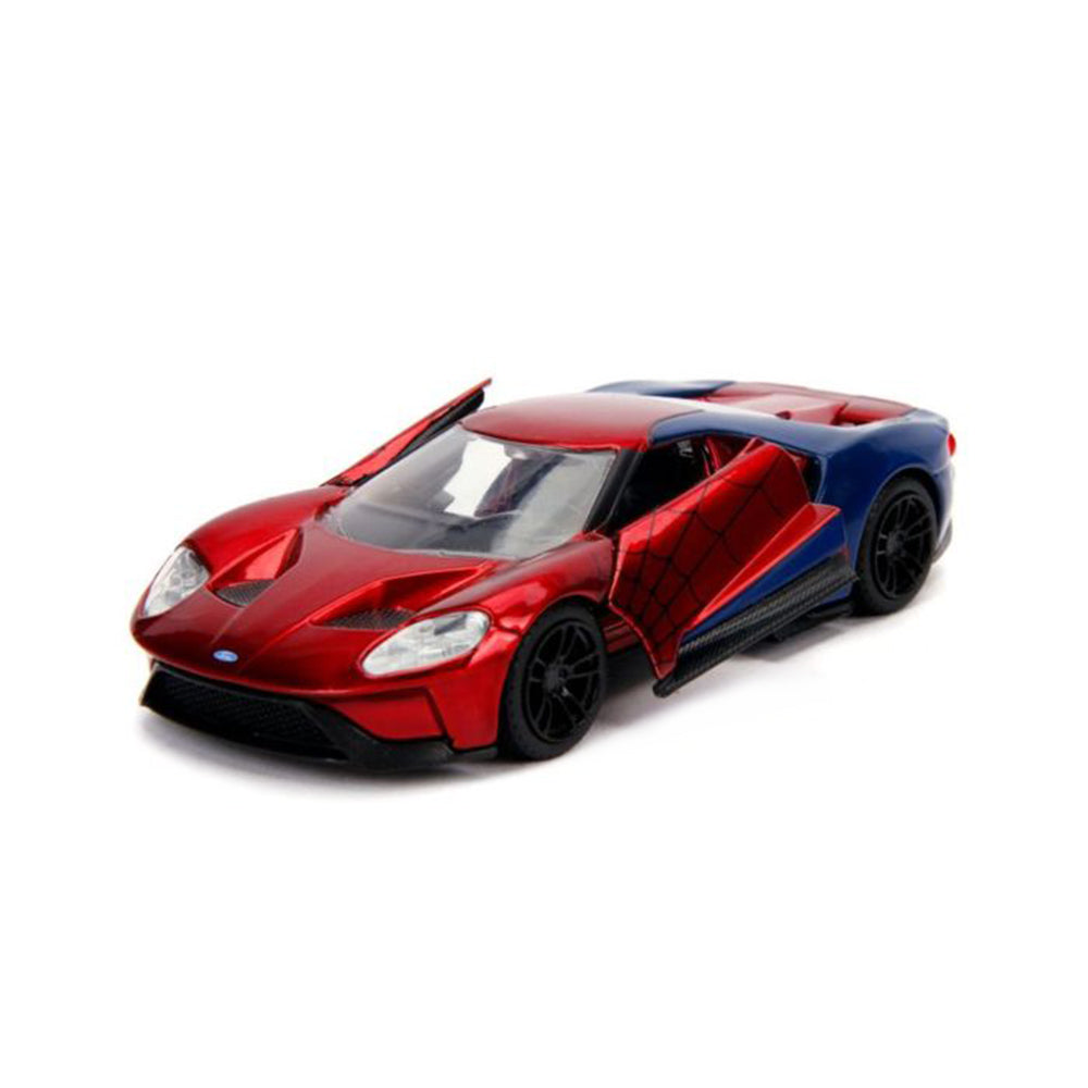 Jada 1:32 Scale Marvel Spider-Man 2017 Ford GT Diecast Vehicle