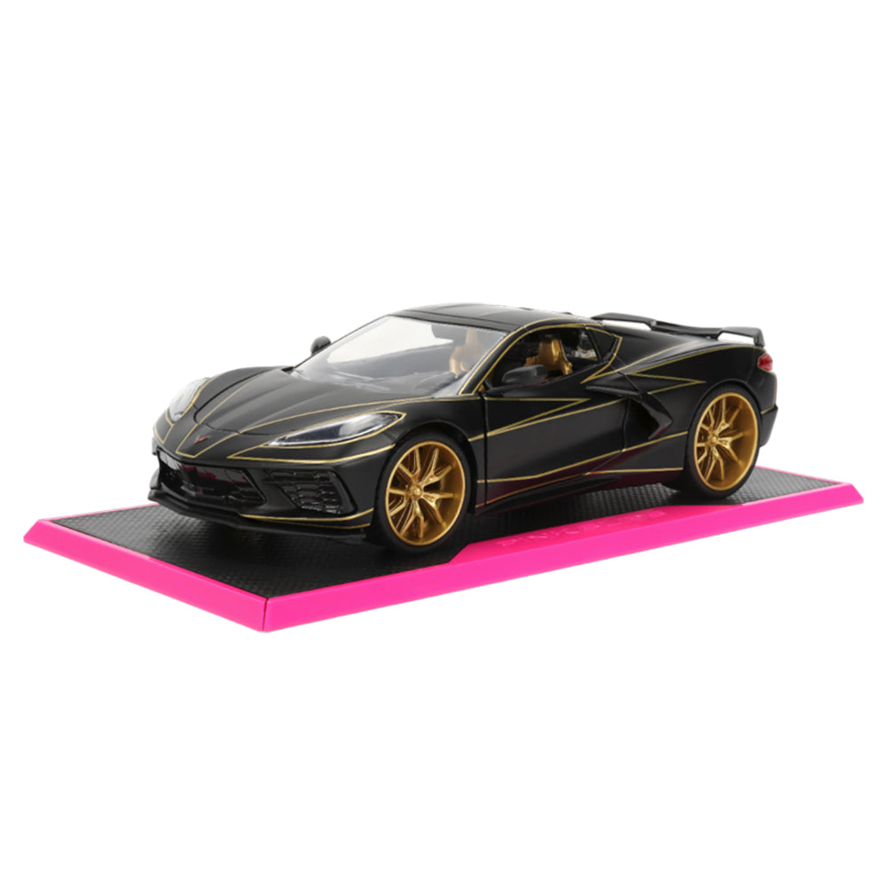 Jada 1:24 Scale Pink Slips 2020 Chevrolet Corvette Stingray Diecast Vehicle