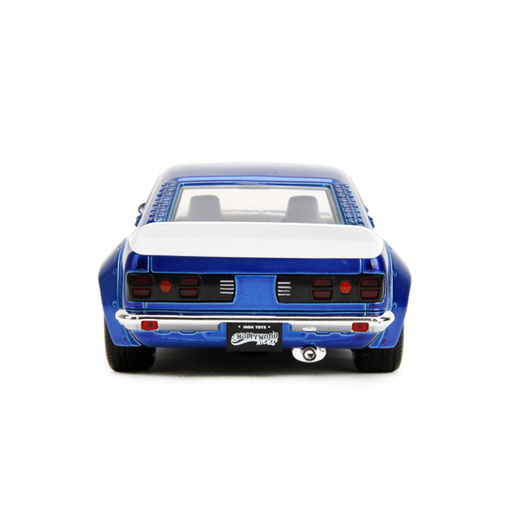 Jada 1:24 Scale Power Rangers 1974 Mazda RX-3 Car With Blue Ranger Diecast Model