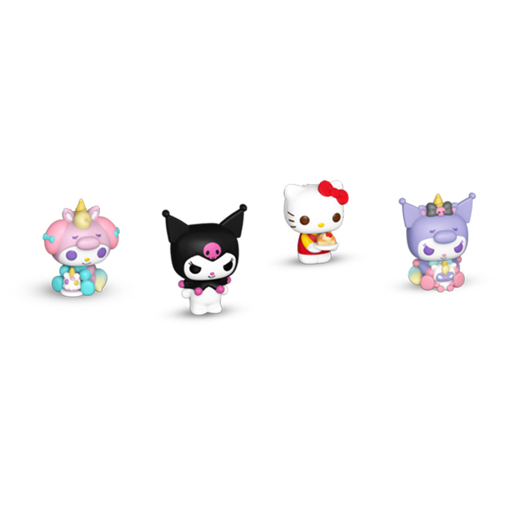 Funko Kuromi Hello Kitty My Melody & Mystery Chase Bitty Pop! Figure Collectible