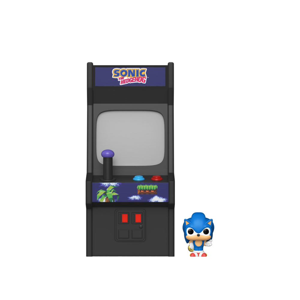 Funko Sonic The Hedgehog Sonic With Ring Bitty Pop! Arcade Display Figure Model