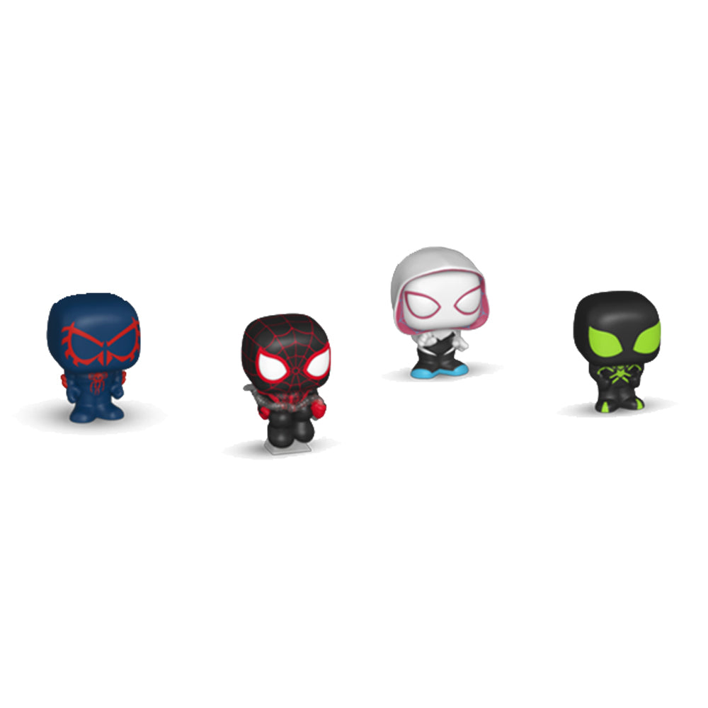 Funko Marvel Spider-Man Miles Morales Bitty Pop! 4-Pack Vinyl Figure Collectible