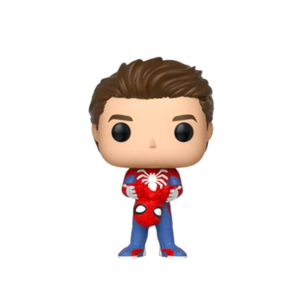 Funko Spider-Man Video Game 2018 Spider-Man Unmasked Pop! Figure Collectible
