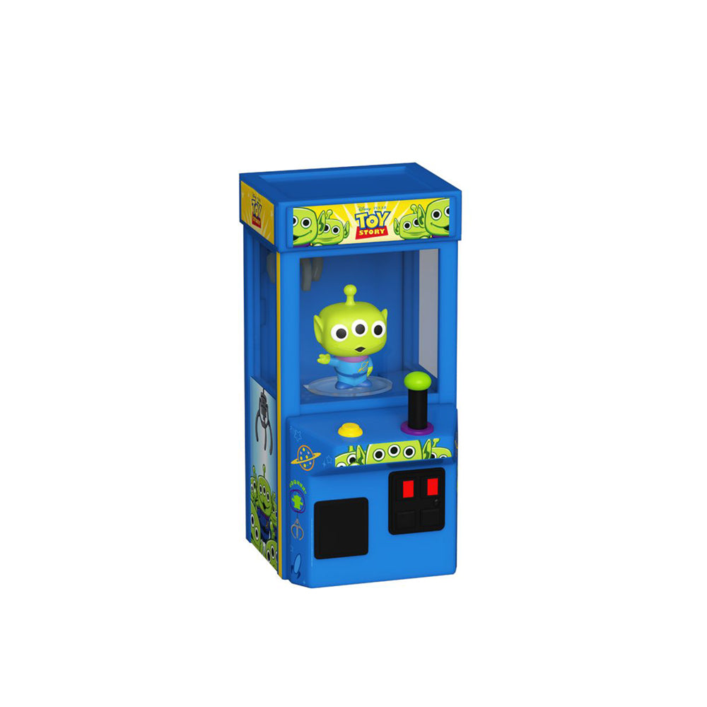 Funko Toy Story Alien Glow In The Dark Bitty Pop! Arcade Claw Machine Display