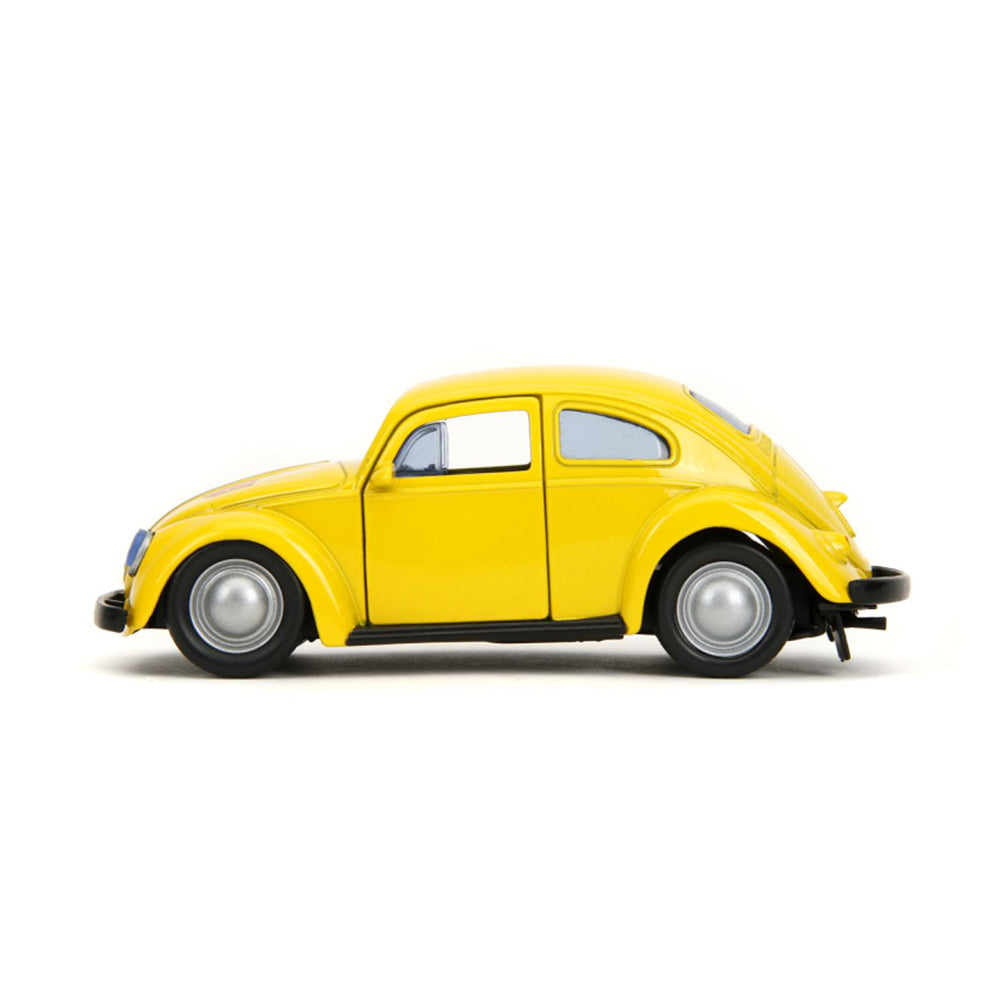 Jada 1:32 Scale Transformers G1 Bumblebee Volkswagen Beetle Diecast Vehicle