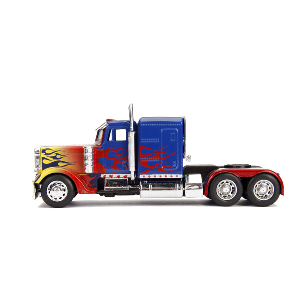 Jada 1:32 Scale Transformers 2007 Hollywood Rides Optimus Prime T1 Diecast Model