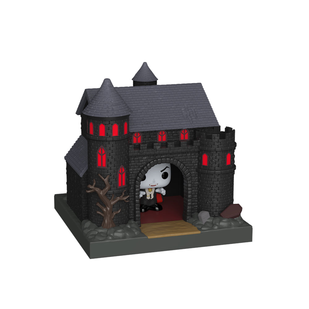 Funko Universal Monsters Dracula's Castle With Dracula Bitty Pop! Town Figure