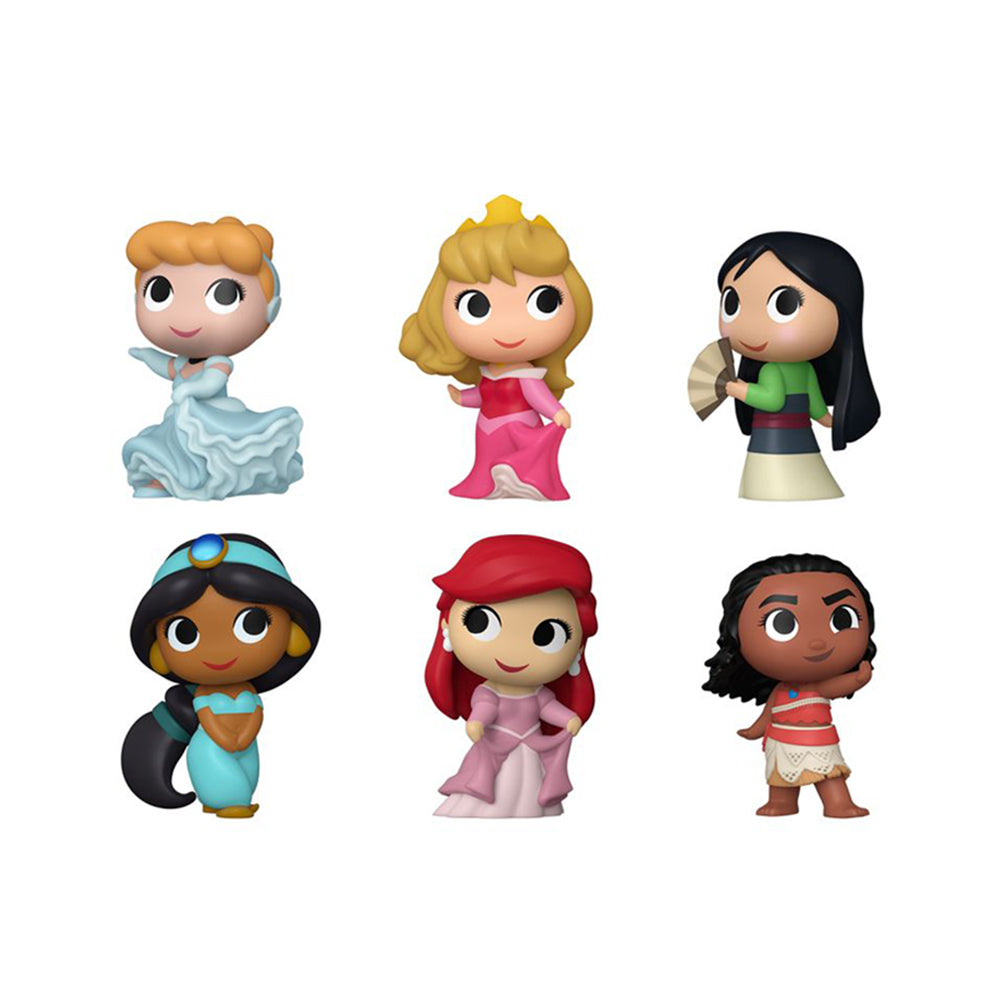 Funko Disney Princesses 6 Character Choices Mini Vinyl Figure Collectible