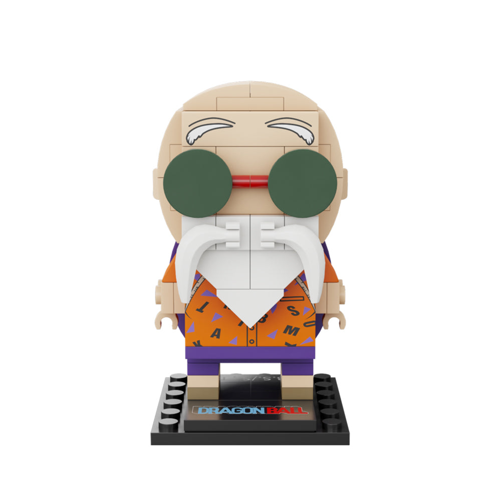 Pantasy Dragon Ball Mini Master Roshi Buildable Figure Building Block 129 Pcs