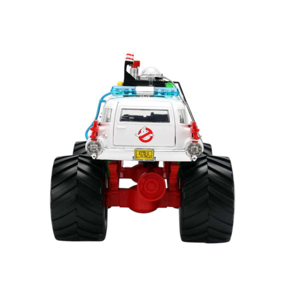 Jada 1:24 Scale Ghostbusters Ecto-1 Monster Truck Diecast Vehicle