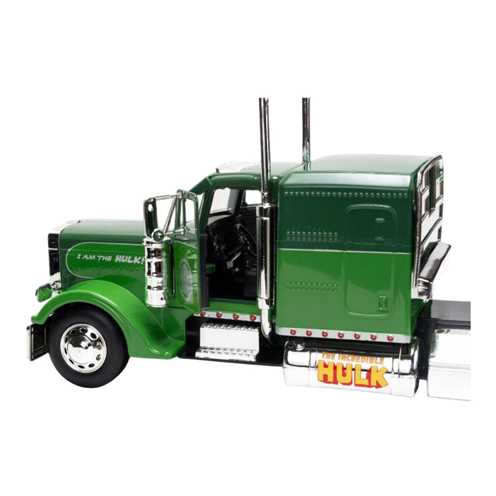 Jada 1:24 Scale Marvel Avengers Hulk Big Rig 1992 Peterbilt 379 Diecast Vehicle