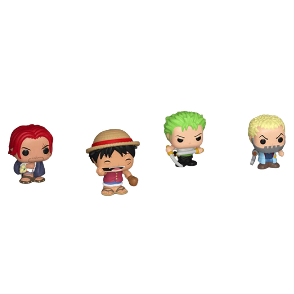 Funko One Piece Luffy Bitty Pop! Vinyl Figure Collectible 4-Pack