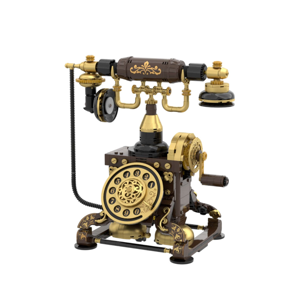 Pantasy Retro Phone Building Blocks Construction Set Toy Model Kit