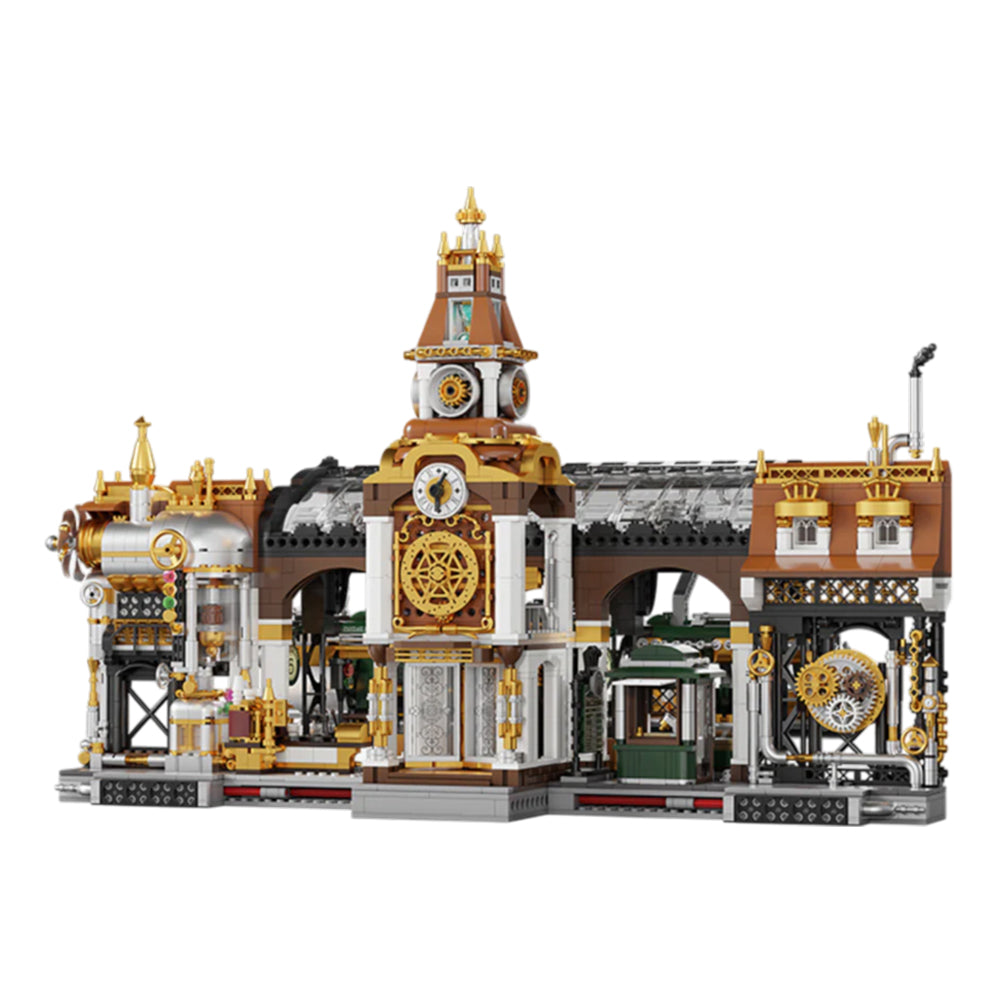 Pantasy Steampunk Series Train Station 2788 Piece Kit Construction Set